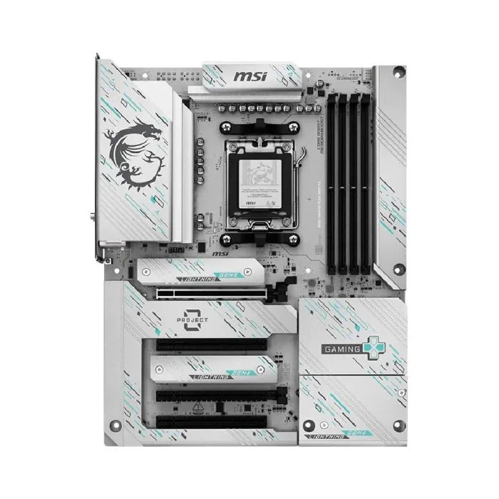 Imagem 2 de 5 do produto Placa Mãe Msi B850 Gaming Plus Wifi Pz Am5 4xDDR5 Chipset Amd B850 Atx