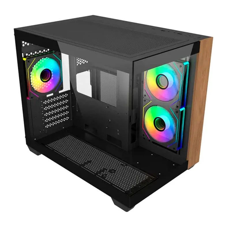 Imagem 3 de 5 do produto Gabinete Elite 481, Mini Tower, ARGB, Sem Fonte, Sem Fans, Preto, E481-khnn-s00