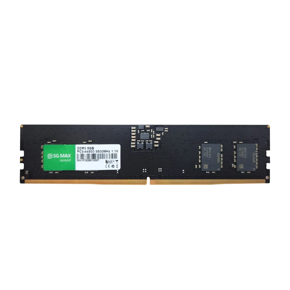 Imagem 2 de 5 do produto Memoria 8GB Ddr5 5600 Cl46 1.1v Desktop Udimm Sgm8g5600cl46d Sgmax