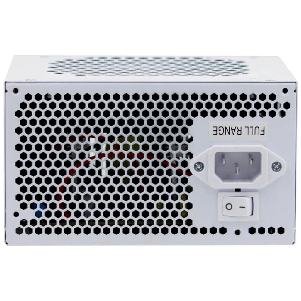 Imagem 2 de 3 do produto Fonte Atx 600w Biv Automatico Pfc Passivo Blu600-atps2w Branco - Bluecase