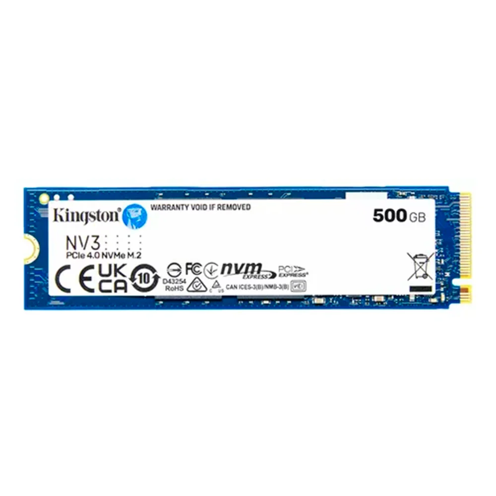SSD M.2 Nvme PCi-e Gen 4.0 500gb Kingston Nv3 Ssnv3s/500g