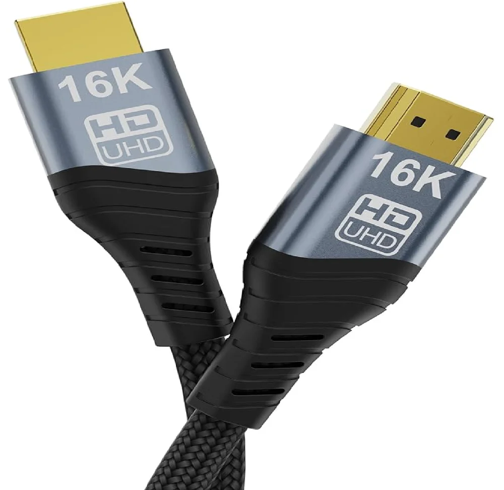 Imagem 3 de 3 do produto Cabo Displayport / Displayport 2mt 2.1v 16k 60hzplugs Metal