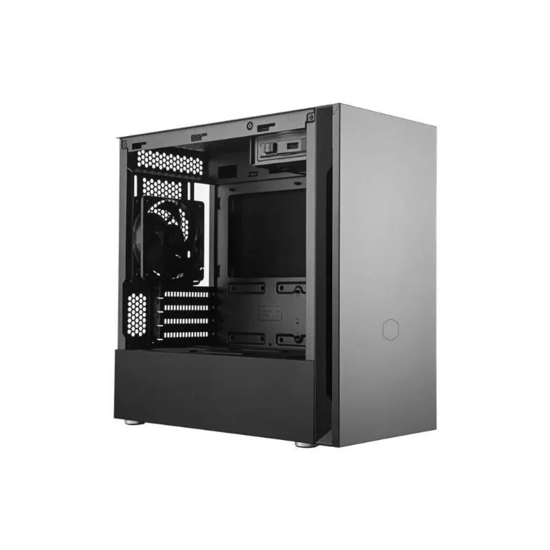 Gabinete Cooler Master Silencio S400 Micro-atx Lateral Em Aço Baia Odd Mcs-s400-kn5n-s00