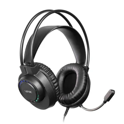 Fone De Ouvido Headset Gamer Vinik Vulcano Usb - LED Rainbow - Vkhsgvcn