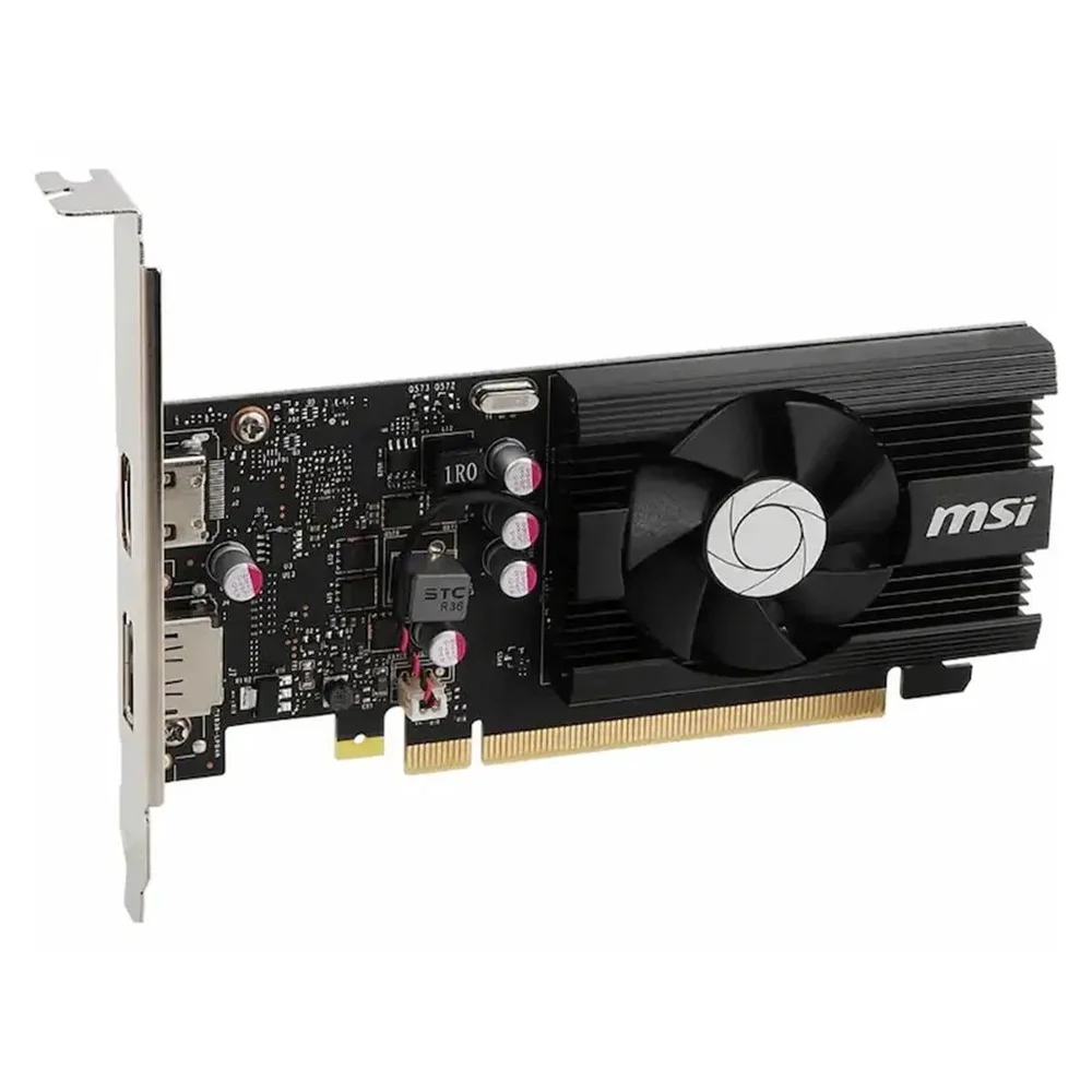 Placa De Vídeo Msi Nvidia Geforce Gt 1030 4gd4 Lp Oc, 4gb, GDDR4, 64 Bits, 912-v812-001 Placa De Vídeo Msi Nvidia Geforce Gt 1030 4gd4 Lp Oc, 4gb, GDDR4, 64 Bits, 912-v812-001