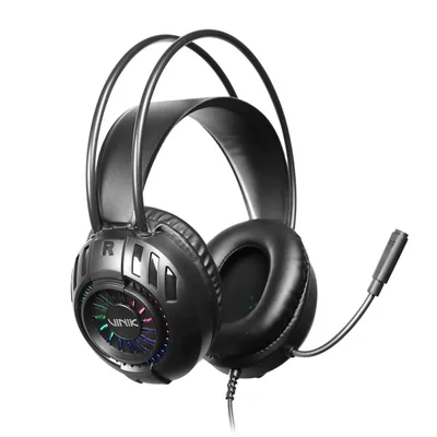 Fone De Ouvido Headset Gamer Vinik V-shield Usb - LED Rainbow - Vkhsgvsh