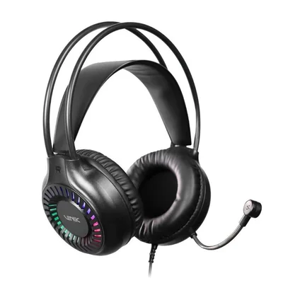 Fone De Ouvido Headset Gamer Vinik Hurricane Usb - LED Rainbow - Vkhsghcn