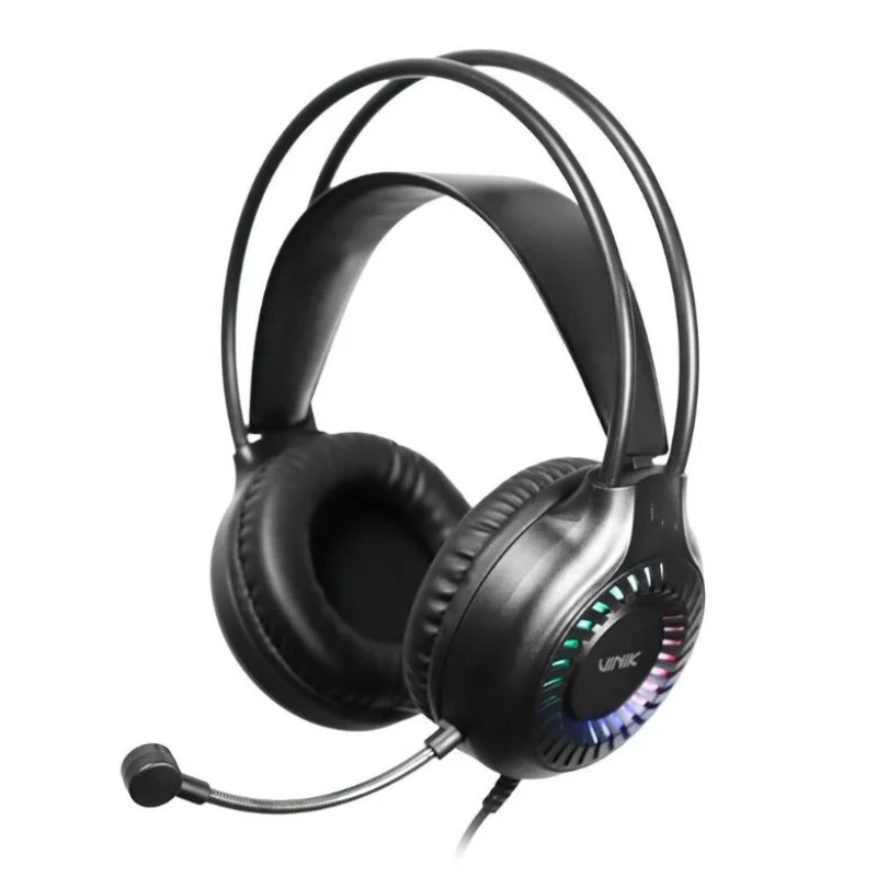 Imagem 3 de 5 do produto Fone De Ouvido Headset Gamer Vinik Hurricane Usb - LED Rainbow - Vkhsghcn