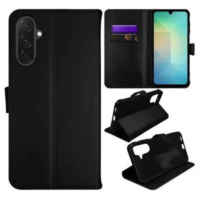 Capa Carteira Estojo Flip Para Samsung Galaxy A57 5g Preta