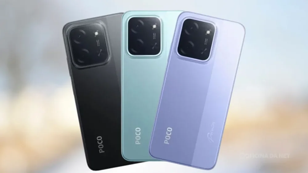 Smartphone Poco C85 Nfc Xiaomi 50mp Tela 6,9 120hz 256 GB 8 GB 5