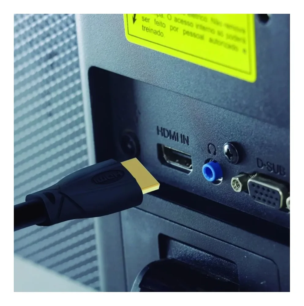 Imagem 5 de 5 do produto Cabo HDMI 4K Full HD 2.0 com Amplificador de Sinal 30 Metros