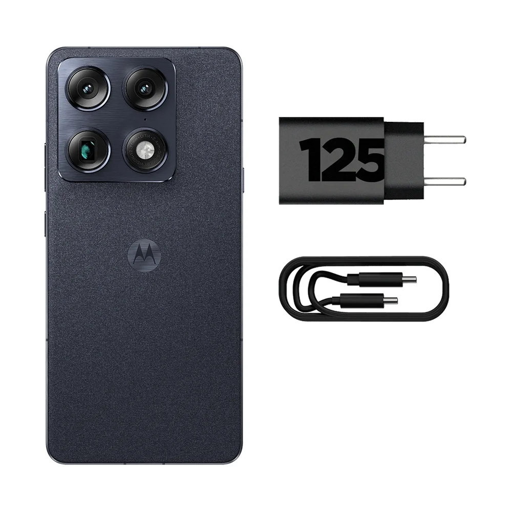 Imagem 3 de 5 do produto Smartphone Motorola Signature 5g 512gb - Preto, 24gb (12gb Ram + 12gb Ram Boost), Câmera 50 Mp E Tela De 6.8"