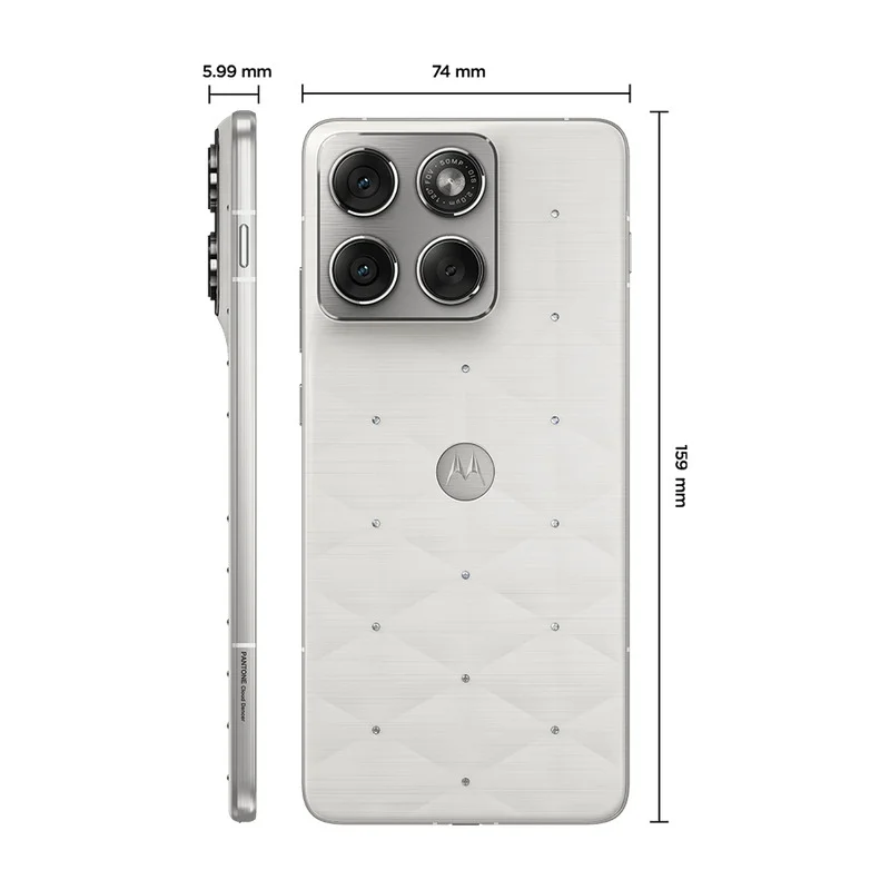 Smartphone Motorola Edge 70 5g 512gb - Crystals By Swarovski, 24gb (12gb Ram+12gb Ram Boost), 3 Cameras 50mp, Tela 6.7" Smartphone Motorola Edge 70 5g 512gb - Crystals By Swarovski, 24gb (12gb Ram+12gb Ram Boost), 3 Cameras 50mp, Tela 6.7"