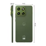 Smartphone Motorola Edge 70 5g 256gb - Bronze Green, 24gb (8GB Ram + 16gb Ram Boost), 3 Cameras 50mp, Tela De 6.7"