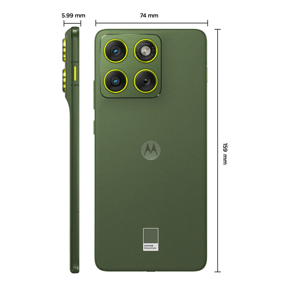 Smartphone Motorola Edge 70 5g 256gb - Bronze Green, 24gb (8GB Ram + 16gb Ram Boost), 3 Cameras 50mp, Tela De 6.7" Smartphone Motorola Edge 70 5g 256gb - Bronze Green, 24gb (8GB Ram + 16gb Ram Boost), 3 Cameras 50mp, Tela De 6.7"