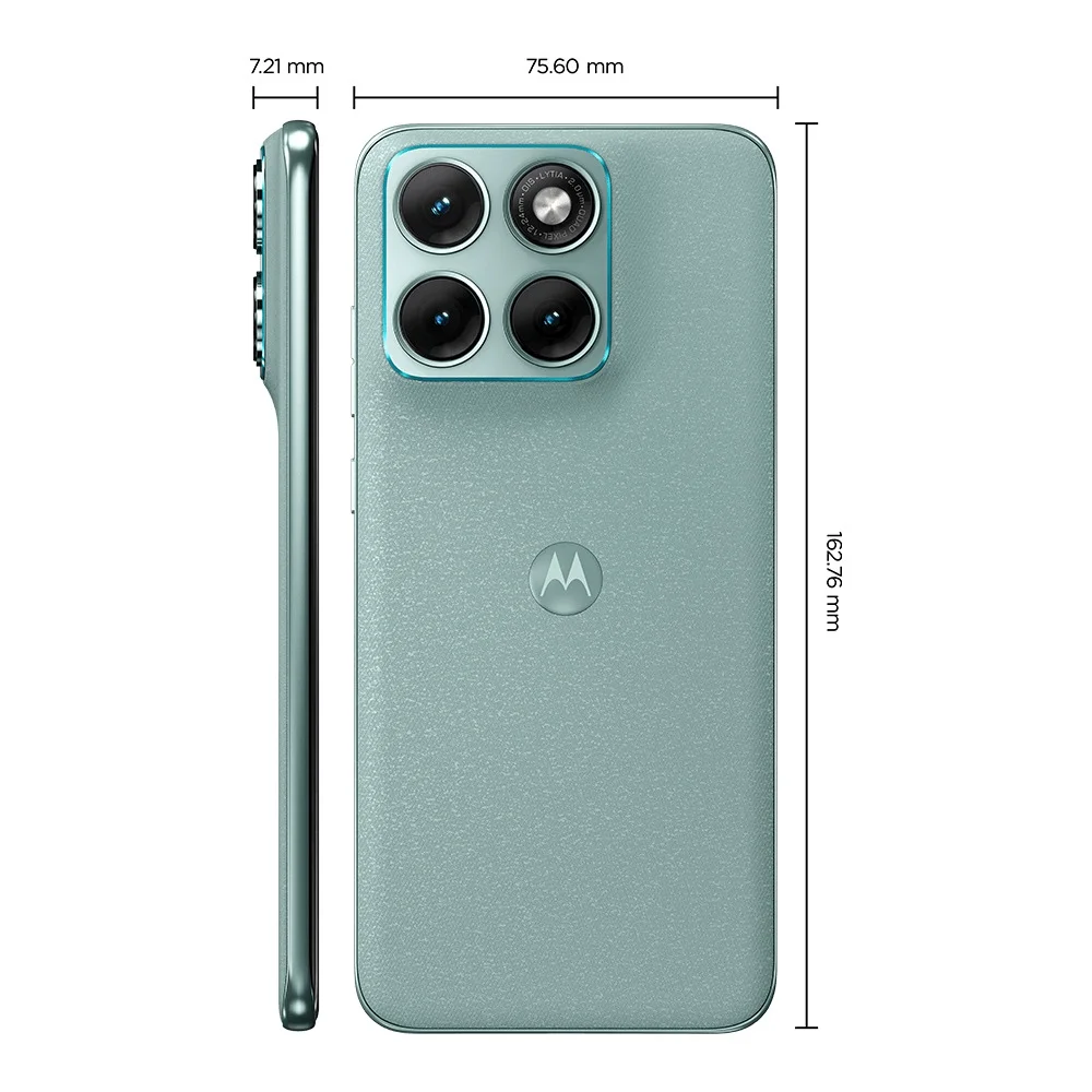 Smartphone Motorola Edge 70 Fusion + 5g 256gb - Verde Claro, 24gb (12gb Ram + 12gb Ram Boost), Câmera 50mp, Tela 6,8" Smartphone Motorola Edge 70 Fusion + 5g 256gb - Verde Claro, 24gb (12gb Ram + 12gb Ram Boost), Câmera 50mp, Tela 6,8"