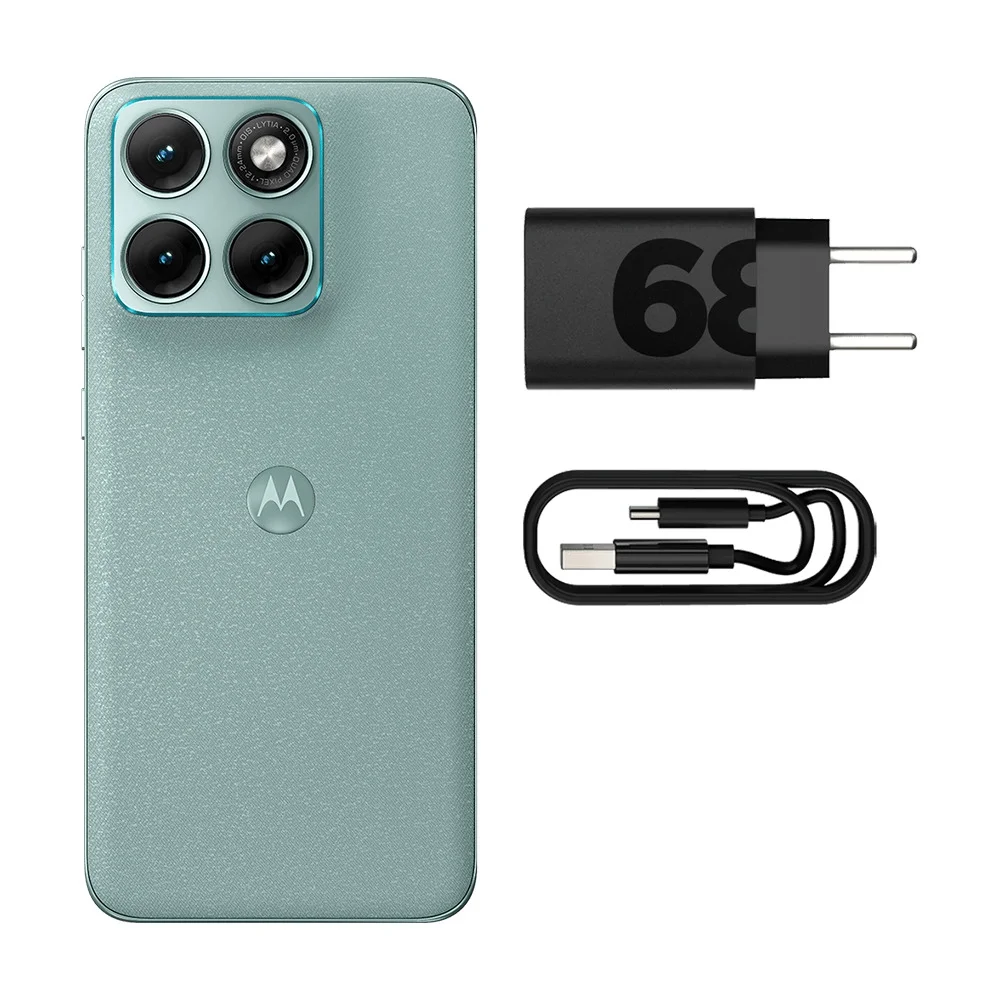 Smartphone Motorola Edge 70 Fusion + 5g 256gb - Verde Claro, 24gb (12gb Ram + 12gb Ram Boost), Câmera 50mp, Tela 6,8" Smartphone Motorola Edge 70 Fusion + 5g 256gb - Verde Claro, 24gb (12gb Ram + 12gb Ram Boost), Câmera 50mp, Tela 6,8"