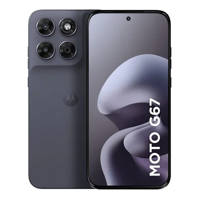 Smartphone Motorola Moto G67 5g 256gb - Chumbo, 12gb (4gb Ram + 8GB Ram Boost), Câmera 50mp, Selfie 32mp E Tela 6,8"