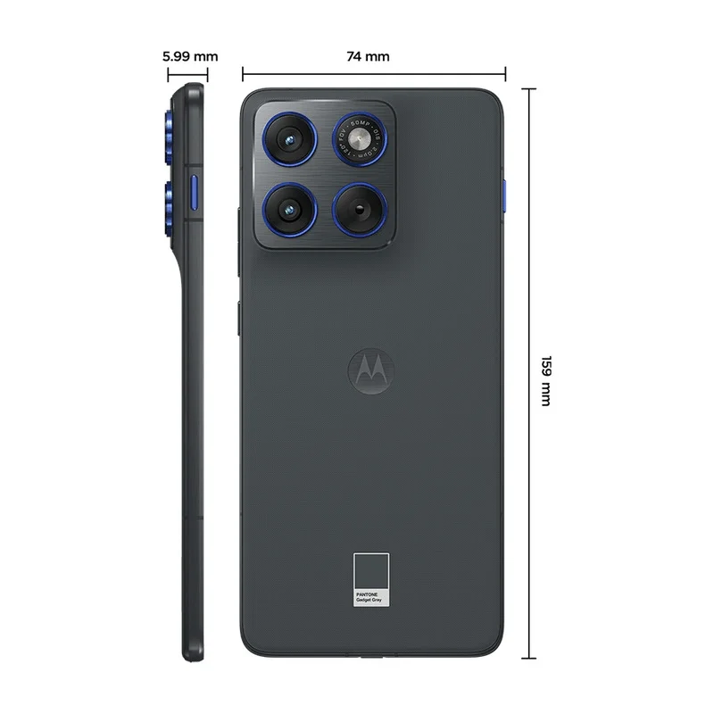 Smartphone Motorola Edge 70 5g 512gb - Gadget Gray, 24gb (12 Gb Ram+12 Gb Ram Boost), 3 Cameras 50mp, Tela De 6.7" Smartphone Motorola Edge 70 5g 512gb - Gadget Gray, 24gb (12 Gb Ram+12 Gb Ram Boost), 3 Cameras 50mp, Tela De 6.7"