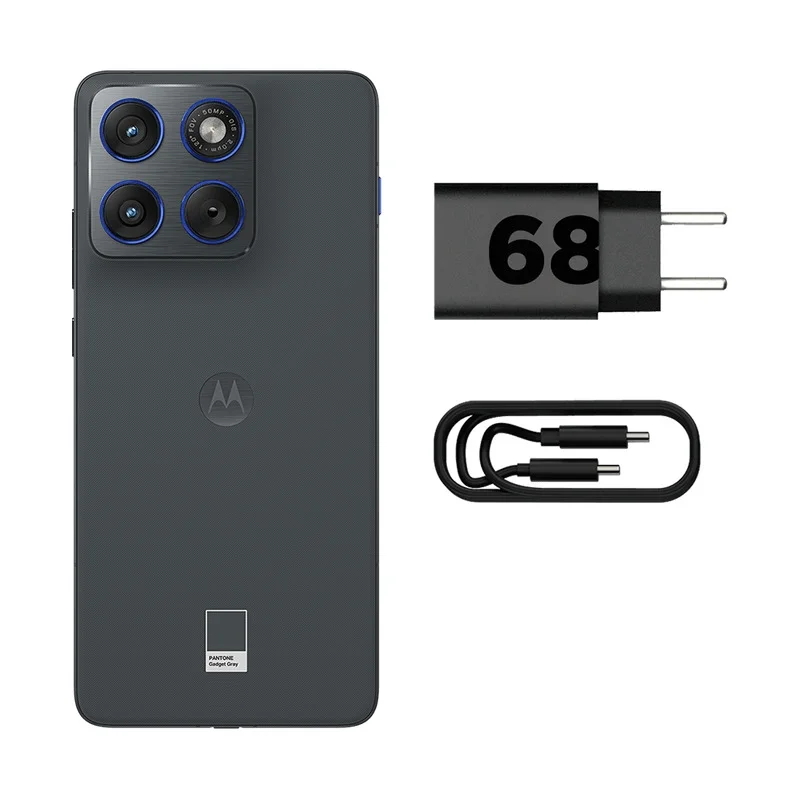 Smartphone Motorola Edge 70 5g 512gb - Gadget Gray, 24gb (12 Gb Ram+12 Gb Ram Boost), 3 Cameras 50mp, Tela De 6.7" Smartphone Motorola Edge 70 5g 512gb - Gadget Gray, 24gb (12 Gb Ram+12 Gb Ram Boost), 3 Cameras 50mp, Tela De 6.7"