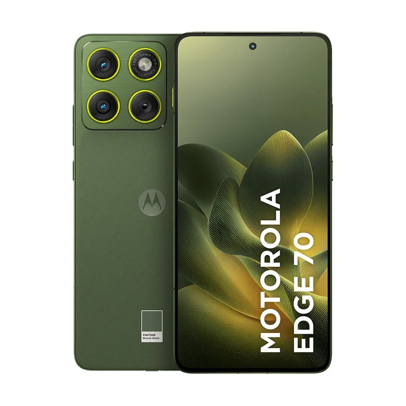 Smartphone Motorola Edge 70 5g 512gb - Bronze Green, 24gb (12 Gb Ram+12 Gb Ram Boost), 3 Cameras 50mp, Tela De 6.7" Smartphone Motorola Edge 70 5g 512gb - Bronze Green, 24gb (12 Gb Ram+12 Gb Ram Boost), 3 Cameras 50mp, Tela De 6.7"