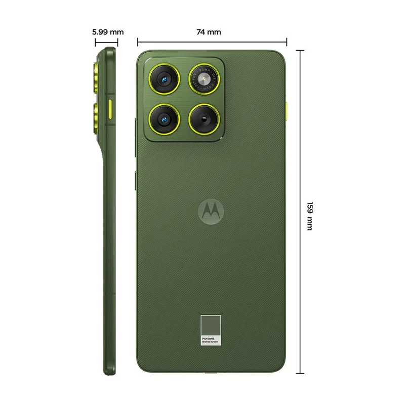 Smartphone Motorola Edge 70 5g 512gb - Bronze Green, 24gb (12 Gb Ram+12 Gb Ram Boost), 3 Cameras 50mp, Tela De 6.7" Smartphone Motorola Edge 70 5g 512gb - Bronze Green, 24gb (12 Gb Ram+12 Gb Ram Boost), 3 Cameras 50mp, Tela De 6.7"