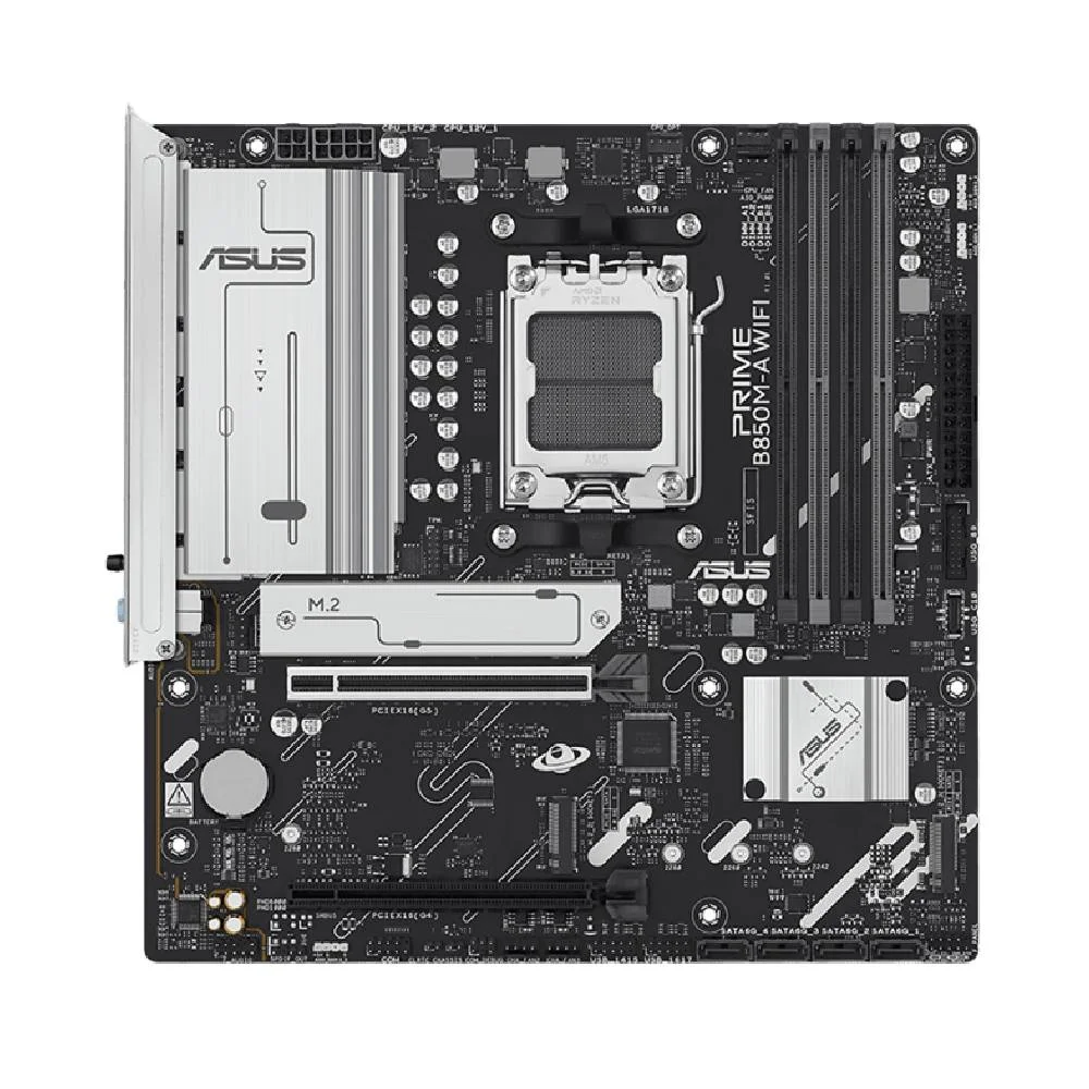 Placa Mãe Asus Prime B850m-a Wifi Am5 4xDDR5 Chipset Amd B850 Matx