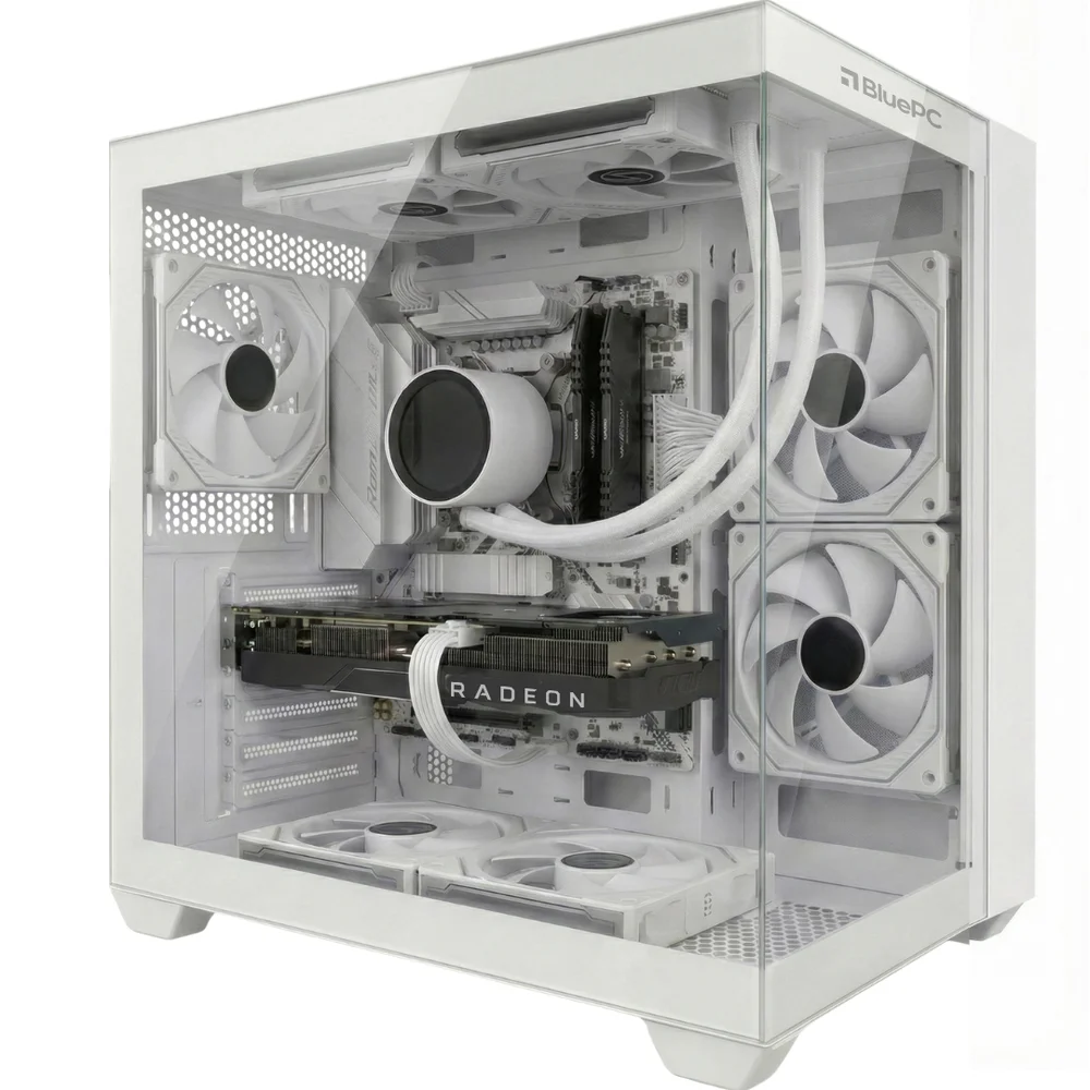 PC Gamer Ludic By Bluepc - Amd Ryzen 5 5500, Radeon Rx 6600 8GB, 16gb Ram, SSD 512gb M.2 Nvme, 600w 80 Plus, Branco, Water Cooler - Pgbp-lu2658 PC Gamer Ludic By Bluepc - Amd Ryzen 5 5500, Radeon Rx 6600 8GB, 16gb Ram, SSD 512gb M.2 Nvme, 600w 80 Plus, Branco, Water Cooler - Pgbp-lu2658