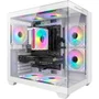PC Gamer Ludic By Bluepc - Amd Ryzen 5 5500, Radeon Rx 6600 8GB, 16gb Ram, SSD 512gb M.2 Nvme, 600w 80 Plus, Branco, 7 Fans RGB - Pgbp-lu2290