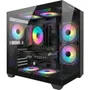 PC Gamer Ludic By Bluepc - Amd Ryzen 5 5500, Radeon Rx 6600 8GB, 16gb Ram, SSD 1TB M.2 Nvme, 600w 80 Plus, Preto, 7 Fans RGB - Pgbp-lu2126