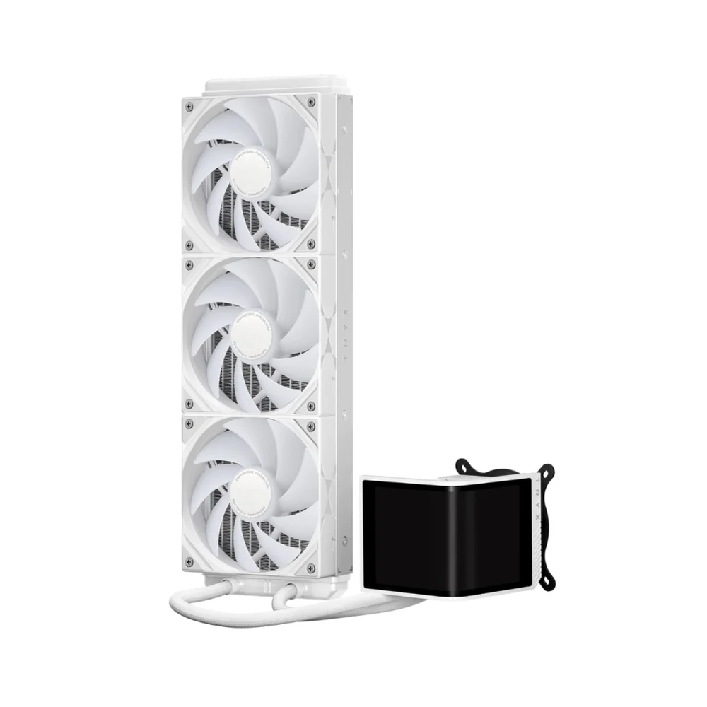 Water Cooler Tryx Panorama Se ARGB Display Lcd 360mm Branco 6