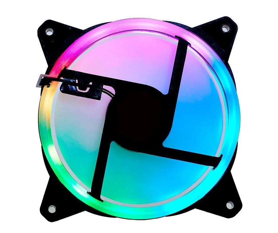 Kit 3 Fans Arvex, RGB, 120mm, Com Controladora, Preto 5