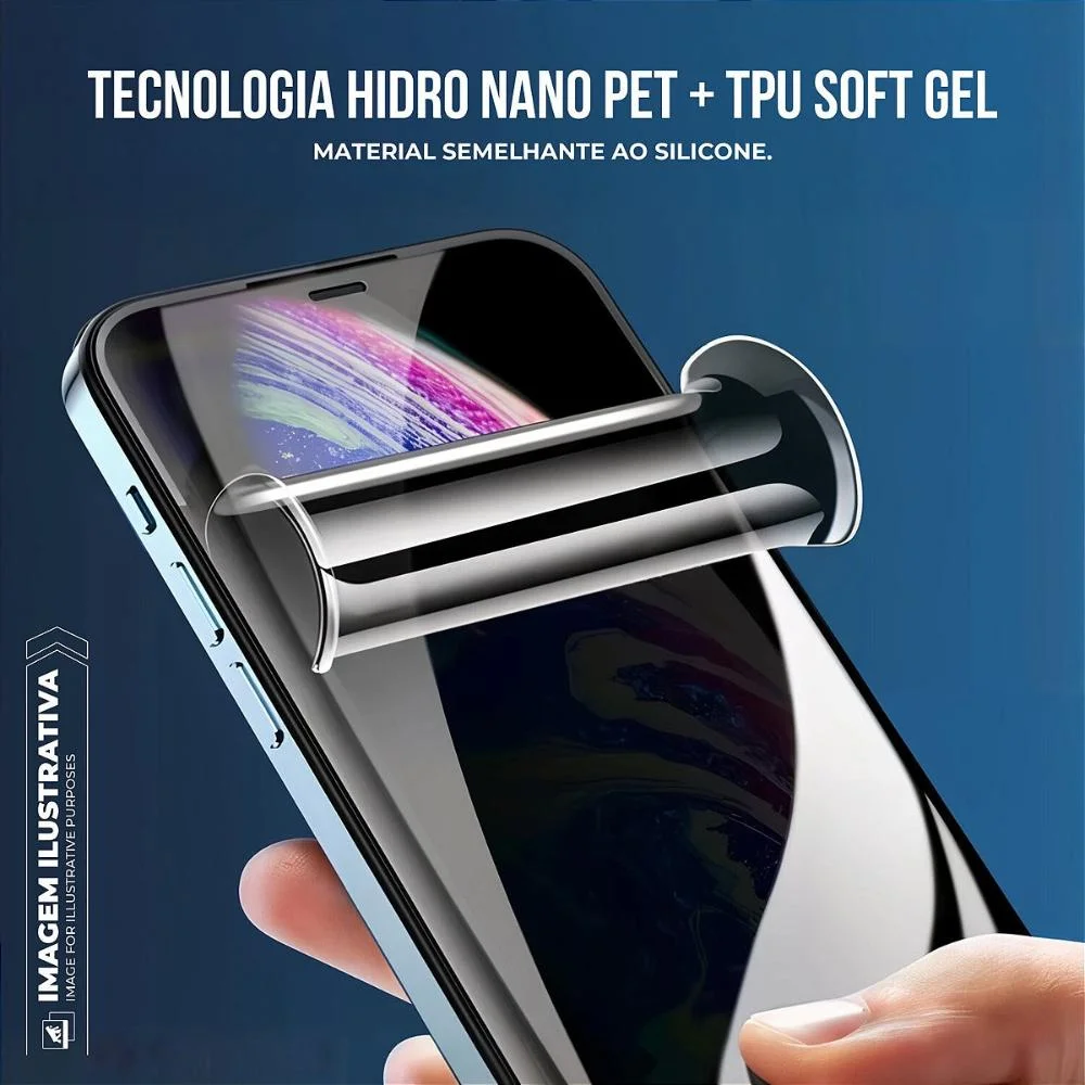 Imagem 4 de 5 do produto Película Para Iphone 17e - Privacidade Hydrogel - Gshield