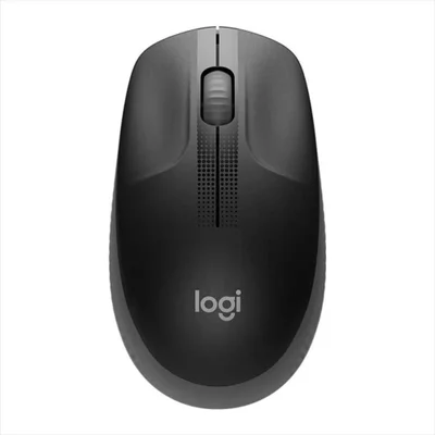 Mouse Sem Fio Wireless Charcoal M190 910-005902 Full Size Logitech
