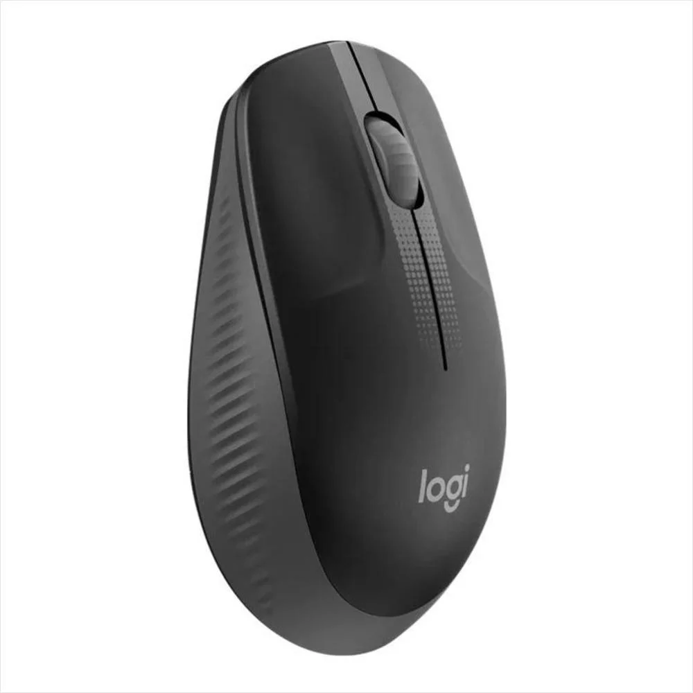 Imagem 4 de 4 do produto Mouse Sem Fio Wireless Charcoal M190 910-005902 Full Size Logitech