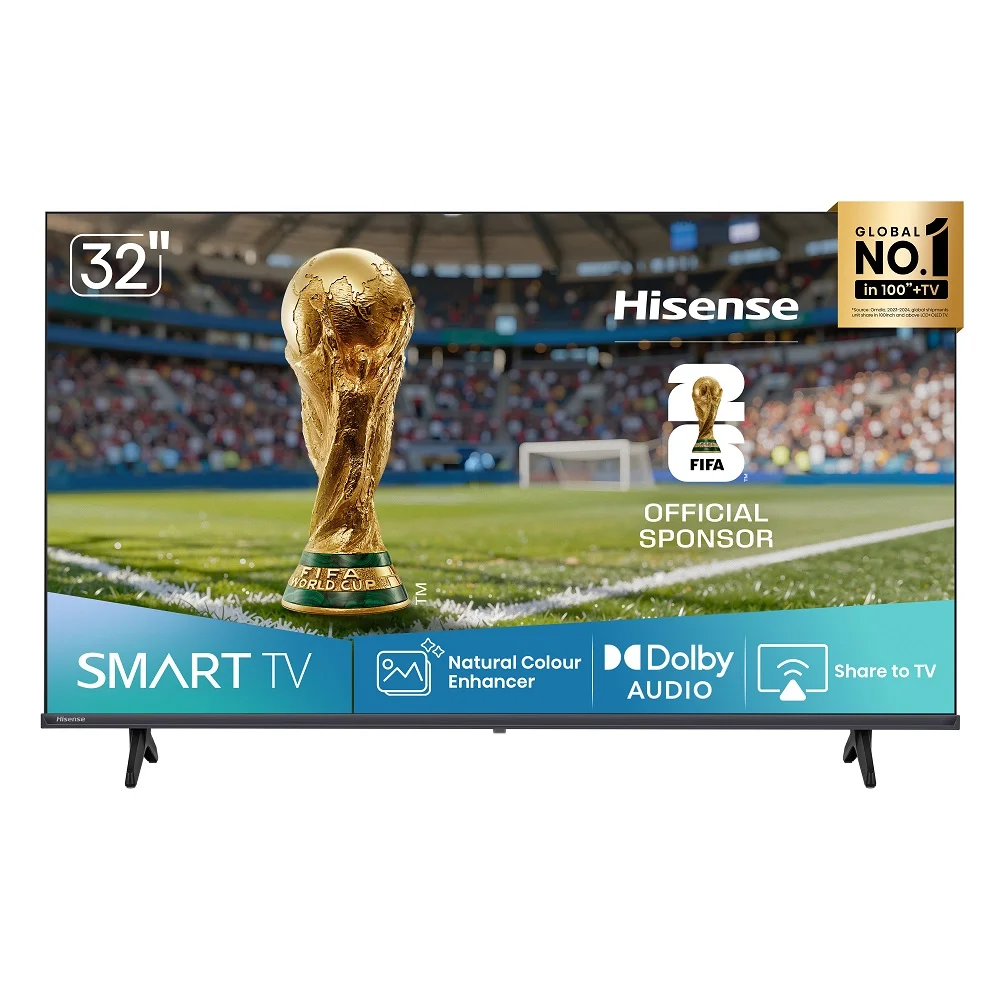 Smart TV Hisense DLED HD 32" 32A4NV com Processador AI HDR10 DTS Virtual X DLNA Alexa e Google Home Smart TV Hisense DLED HD 32" 32A4NV com Processador AI HDR10 DTS Virtual X DLNA Alexa e Google Home