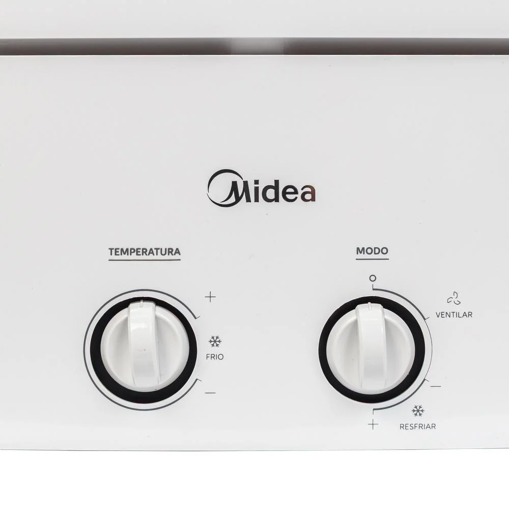 Imagem 2 de 5 do produto Ar Condicionado De Janela Midea 7.500 Btus Frio Mecânico Branco
