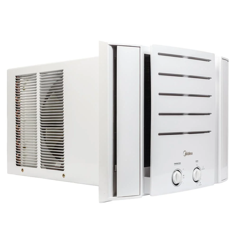Imagem 3 de 5 do produto Ar Condicionado De Janela Midea 7.500 Btus Frio Mecânico Branco