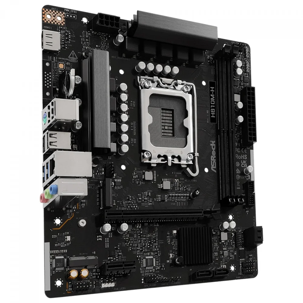 Placa Mae Asrock H810m-h LGA 1851 5