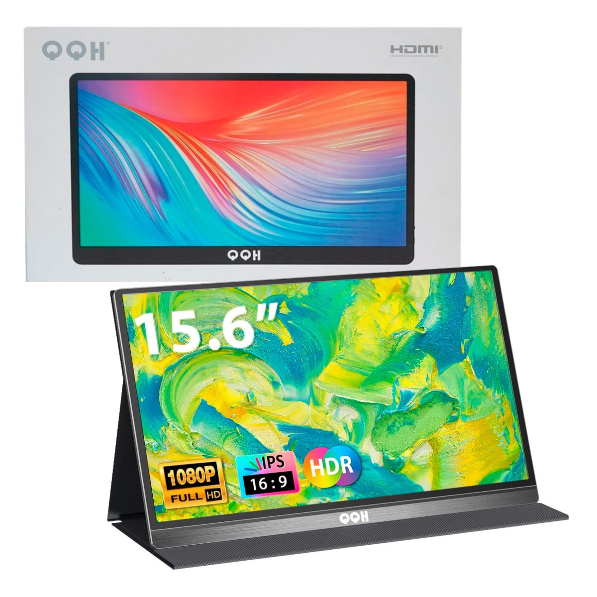 Monitor 15.6" LED  HDMI/usb-c 100hz Portatil 1080p Fhd Z1-9 Qqh