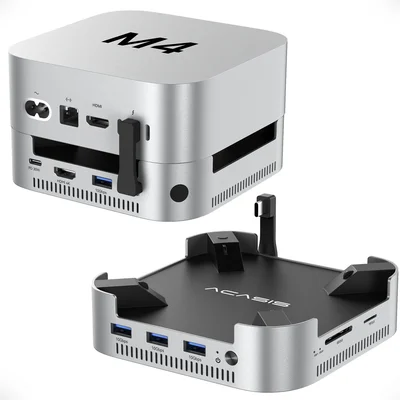Dock Station Hub 11 Em 1 Para Mac Mini M4/4 Pro 4k 60hz HDMI