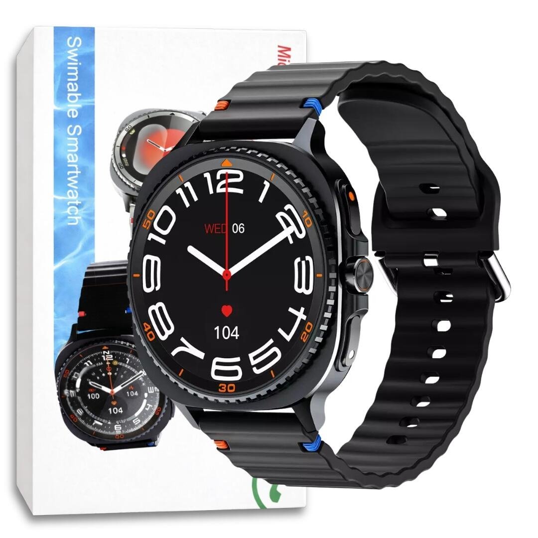 Smartwatch Microwear Ma33 Ultra 2 Série 11 Whatsapp A Prova D´água - Preto