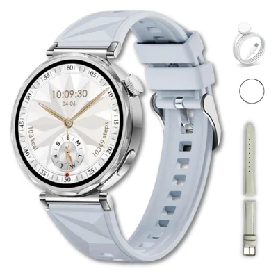 Smartwatch Microwear Gt5 Mini AmoLED Serie 11 Lançamento - Prata