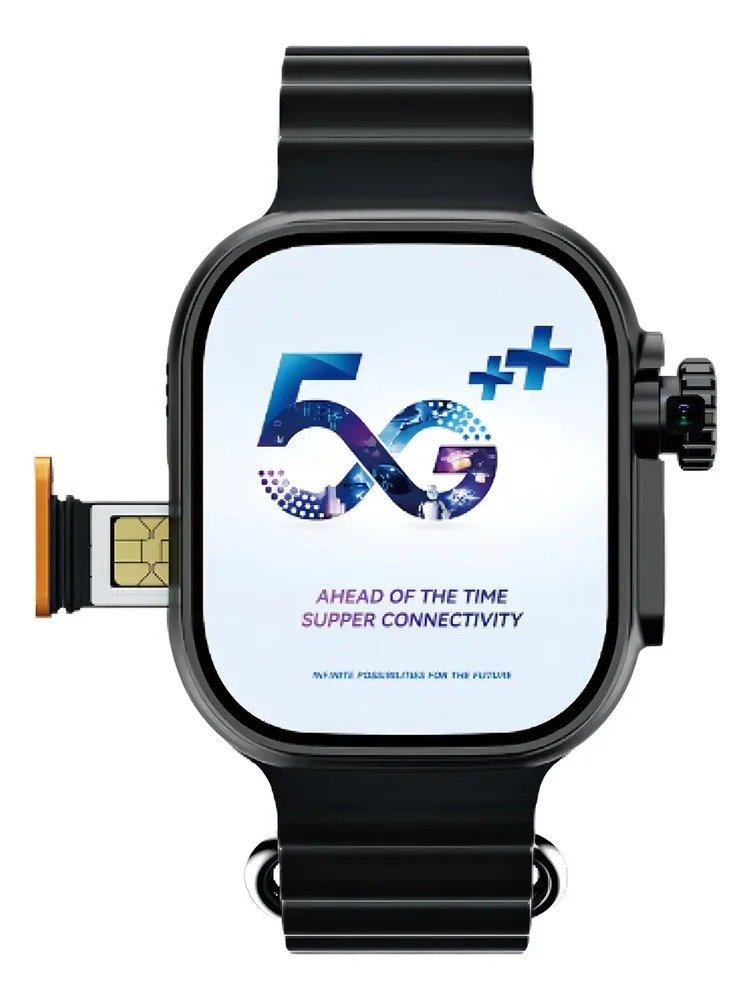 Smartwatch Microwear Ultra 3 Ai 5g 2/16gb AmoLED C/chip Wifi - Preto