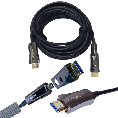 Cabo HDMI 2.1 Wincabos 8k Ponta Destacável De 7 Metros