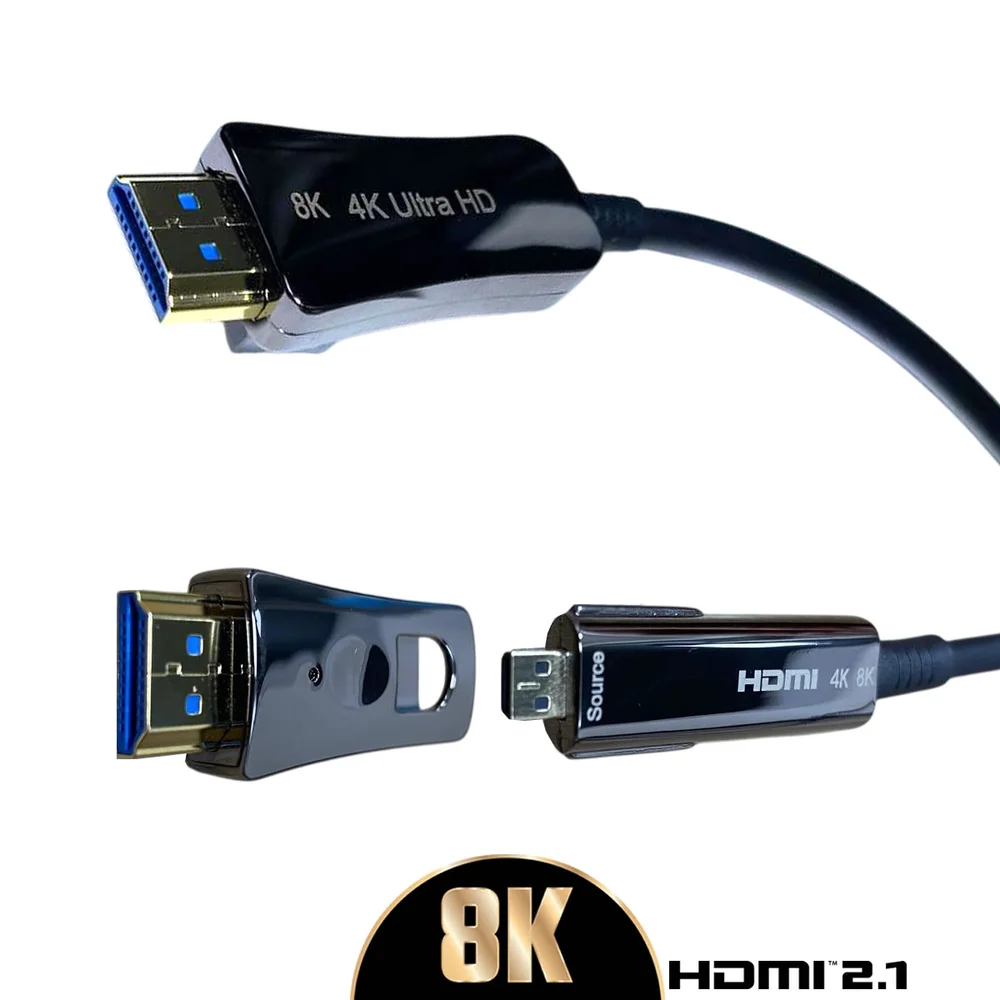 Imagem 5 de 5 do produto Cabo HDMI 2.1 Wincabos 8k Ponta Destacável De 7 Metros
