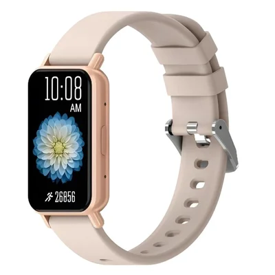 Smartwatch Peje Band 1 Faz Chamadas A Prova D´água - Rose