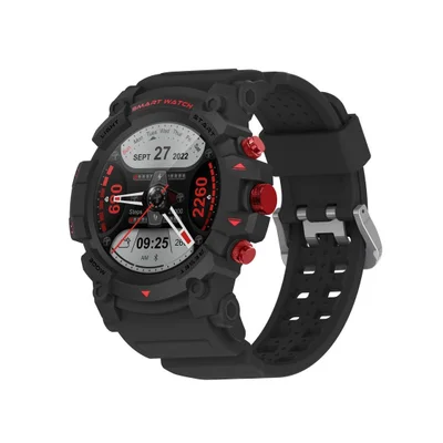 Smartwatch Peje G01c AmoLED Gps A Prova D´água - Preto