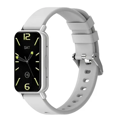 Smartwatch Peje Band 1 Faz Chamadas A Prova D´água - Prata