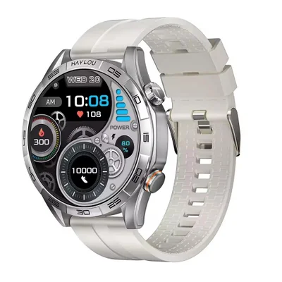 Smartwatch Haylou Solar 5 AmoLED Nfc A Prova Dagua Lançament - Preto